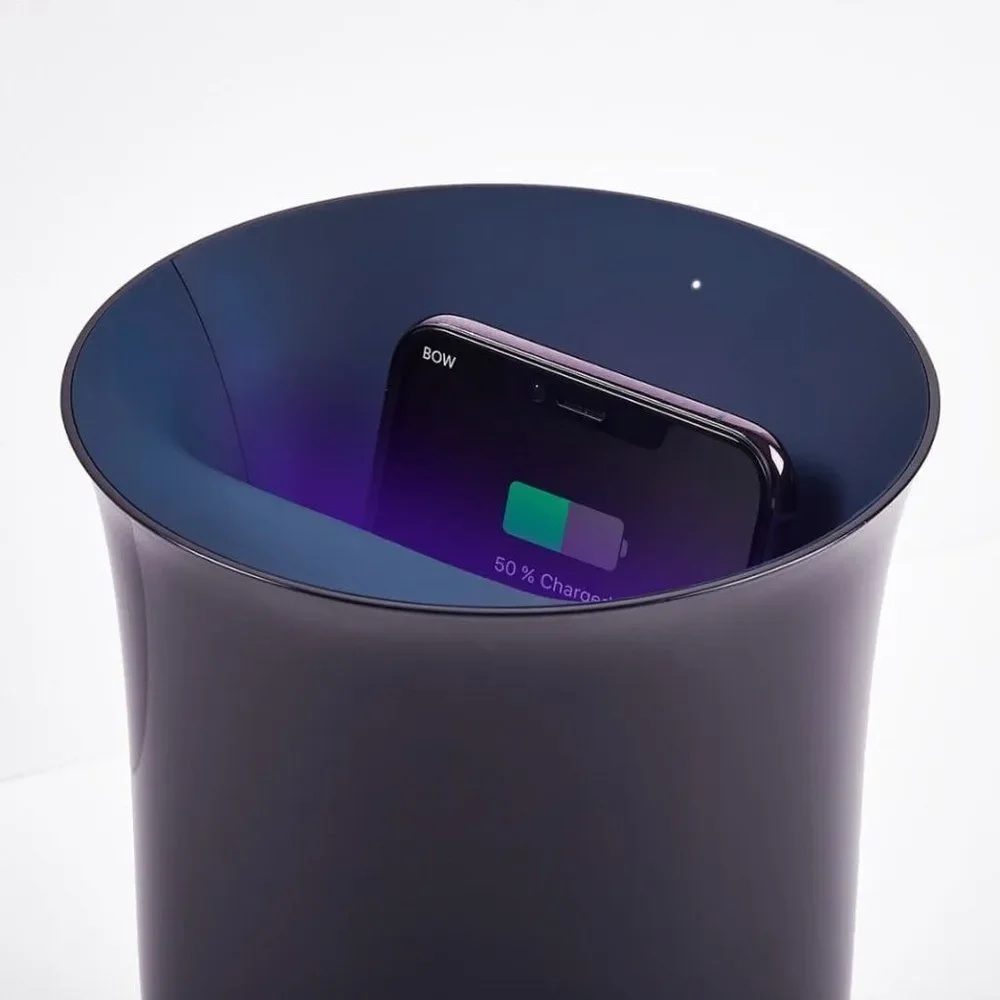 Oblio (Wireless Charging Station w/built-in‎ Sanitizer)